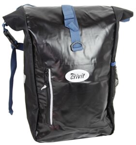 Велосумка на багажник з дощовиком 20 L Сrivit IAN326433-4 чорна