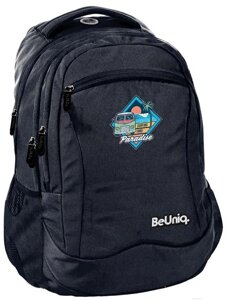 Рюкзак міський Paso BeUniq Paradise синій на 24л