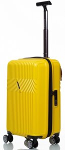 Маленька валіза на колесах їх полікарбонату 42L Sumdex жовта