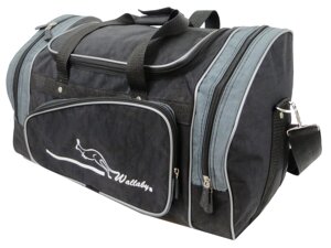 Спортивна сумка Wallaby чорна на 25л