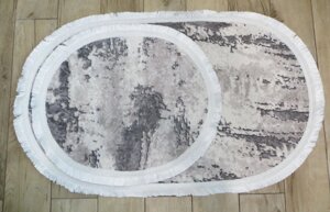 Набір килимків для ванної кімнати, 2 шт, Carpet One Туреччина