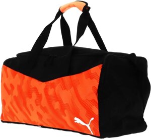 Сумка спортивна 38L Puma Indirise чорна з оранжевим