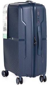 Пластикова валіза з полікарбонату 85L Horoso синій