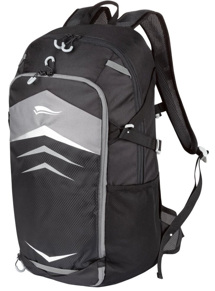 Рюкзак із повітропроникною спинкою і дощовиком Crivit 16L IAN37180 чорний від компанії «SUPERSUMKA» - фото 1