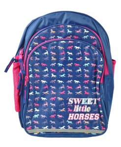Шкільний рюкзак Paso Multicolour синій на 14л