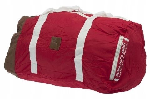 Спортивна сумка Puma Pack Away Barrel червона на 40л від компанії «SUPERSUMKA» - фото 1