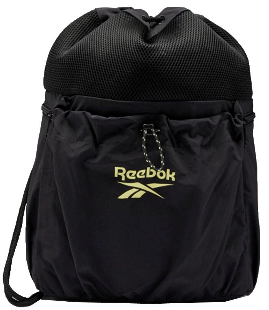 Спортивний рюкзак, торбинка 25L Reebok Summer Retreat Sack чорний від компанії «SUPERSUMKA» - фото 1