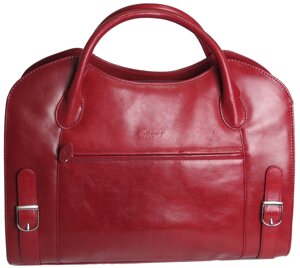 Жіноча шкіряна сумка Sheff червона