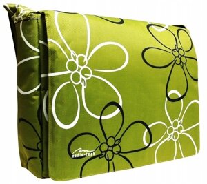 Жіноча сумка листоночка для ноутбука 15.6 дюйма Corrida салатова