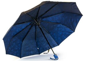 Жіноча парасолька напівавтомат Bellisimo синій