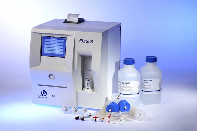 Автоматичний гематологічний аналізатор (гемоаналізатор) ELite 3 від компанії Компанія "Алмедика" - фото 1