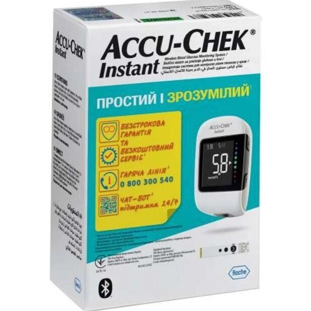 Глюкометр Accu-Chek Instant (Акку-Чек Инстант) від компанії Компанія "Алмедика" - фото 1