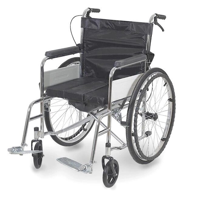 Крісло-каталка КВН-1 для транспортування пацієнтів з туалетом від компанії Компанія "Алмедика" - фото 1