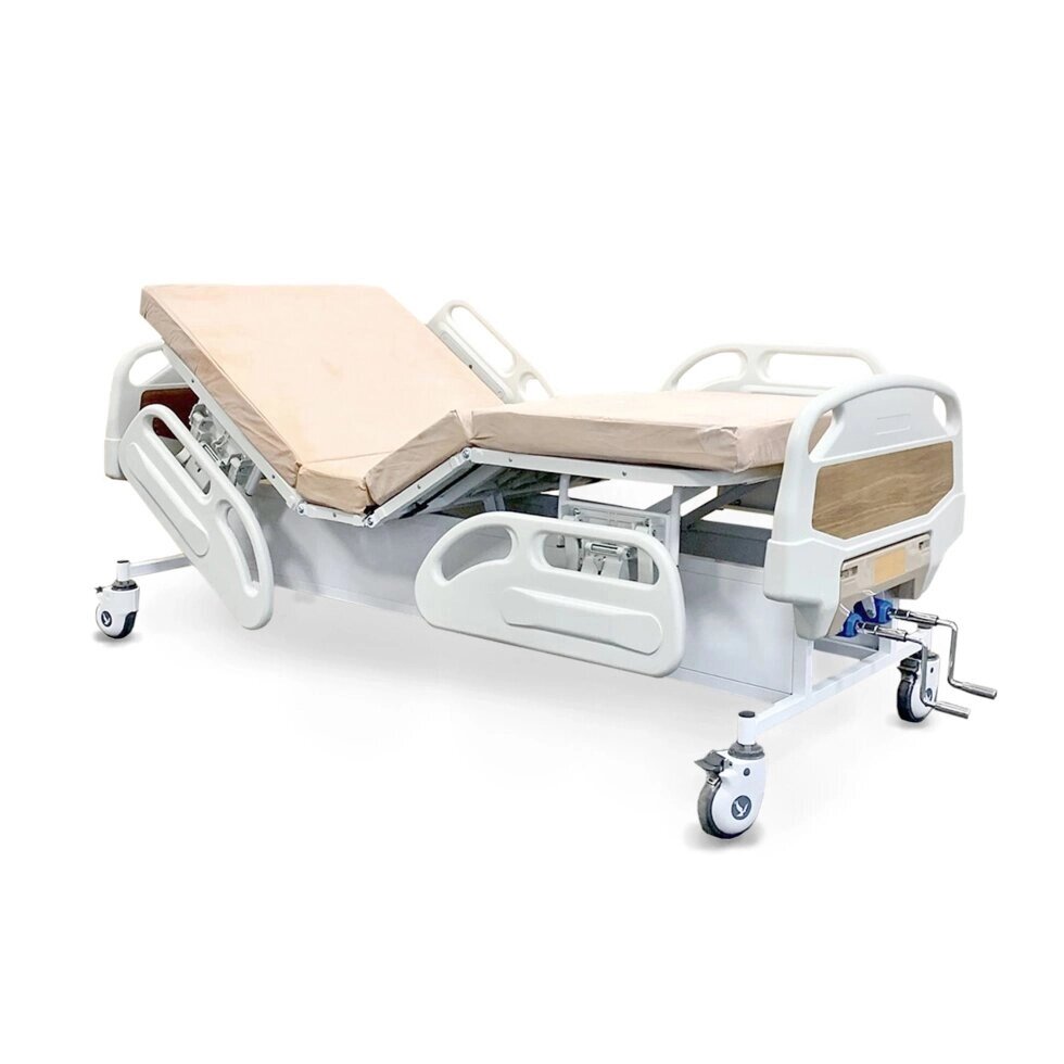 Ліжко КФМ-4-3 медичне функціональне 4-секційне від компанії Компанія "Алмедика" - фото 1