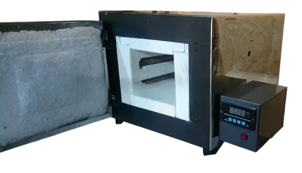 Муфельна піч МП-12/1200 універсальна від компанії Компанія "Алмедика" - фото 1