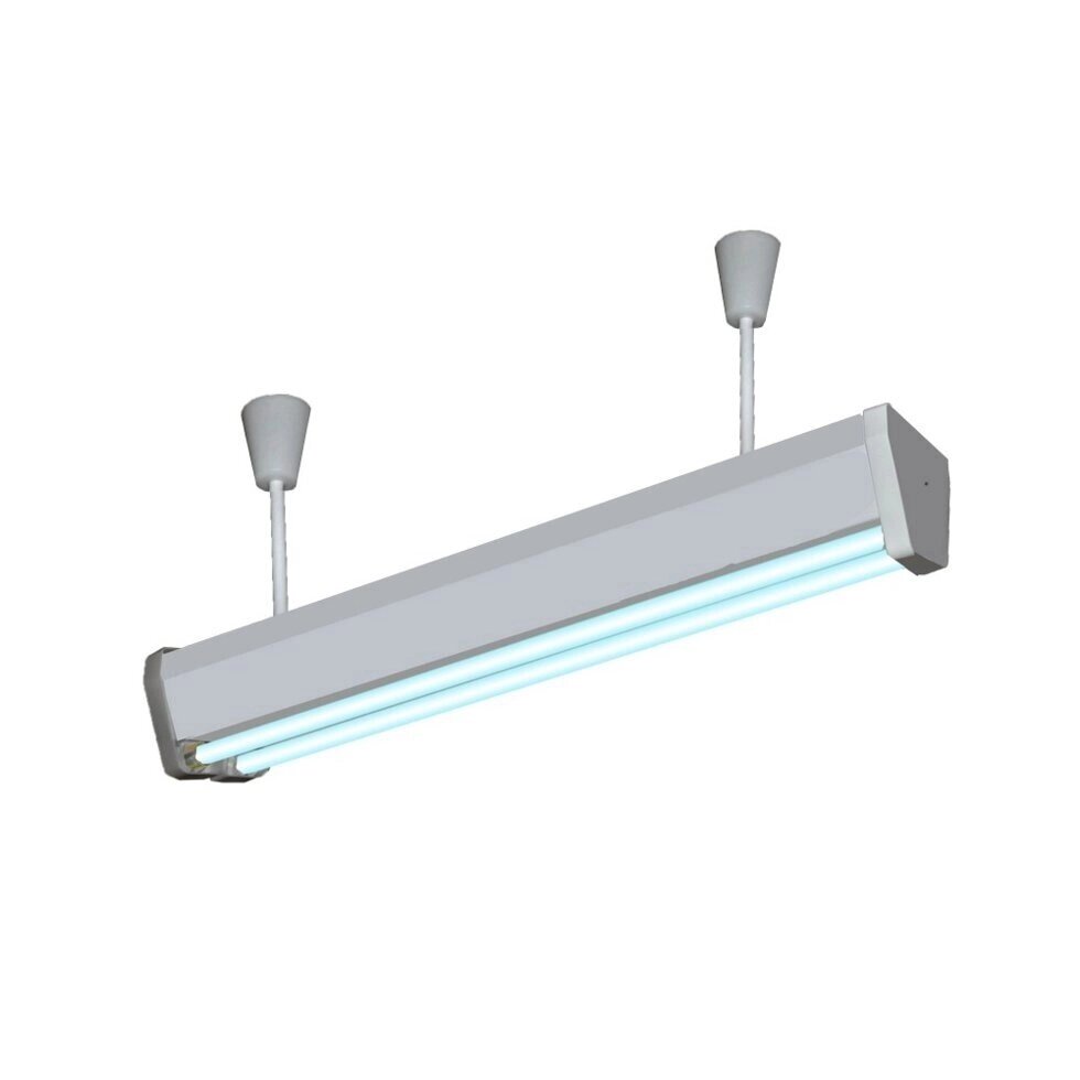 Опромінювач бактерицидний кварцовий ОБП-300м (4 лампи 30 Вт) (стельовий) від компанії Компанія "Алмедика" - фото 1
