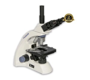 Мікроскоп тринокулярний MICROmed Fusion FS-7630 планахром.
