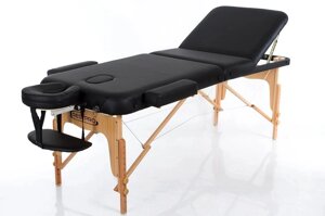 Restpro Vip 3 чорний переносний масажний стіл (кушетка)