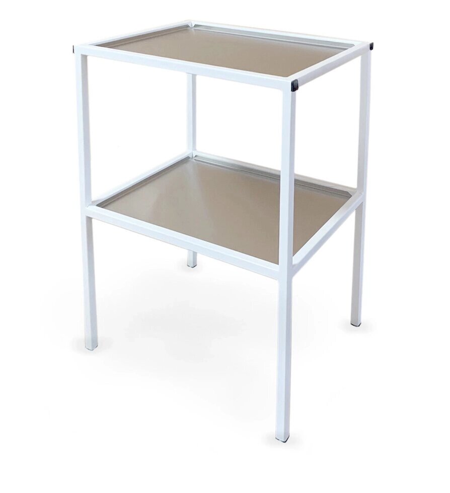 Столик СИ-5-1н інструментальний з нержавіючими полицями від компанії Компанія "Алмедика" - фото 1