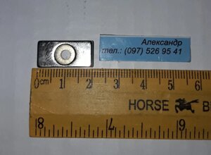 Неодимовий магніт пластина з отворами 20 * 10 * 5мм (5.5 кг)