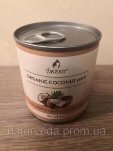Кокосове молоко органічне 200мл Шрі Ланка
