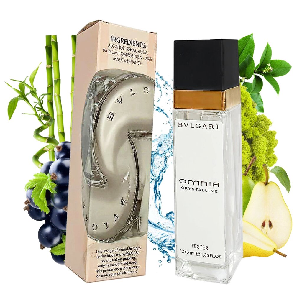 Bvlgari Omnia Crystalline (Булгарі Омния кристалайн) 40 мл. ОПТ від компанії GLAMOUR-PARFUM - фото 1