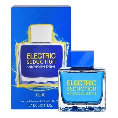 Чоловіча туалетна вода Antonio Banderas Electric Seduction Blue (Антоніо Бандерас Електрик Седакшн Блю) від компанії GLAMOUR-PARFUM - фото 1