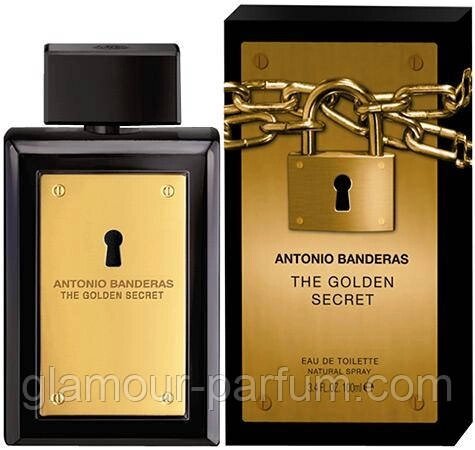 Чоловіча туалетна вода Antonio Banderas The Golden Secret (Зе Голд Секрет) від компанії GLAMOUR-PARFUM - фото 1