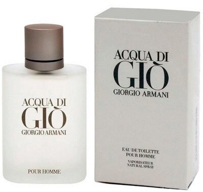 Чоловіча туалетна вода Armani Acqua Di Gio Men (Армані Аква Ді Джіо Мен) від компанії GLAMOUR-PARFUM - фото 1