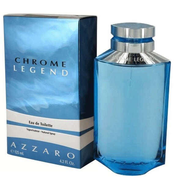 Чоловіча туалетна вода Azzaro Chrome Legend (Аззаро Хром Легенд) від компанії GLAMOUR-PARFUM - фото 1