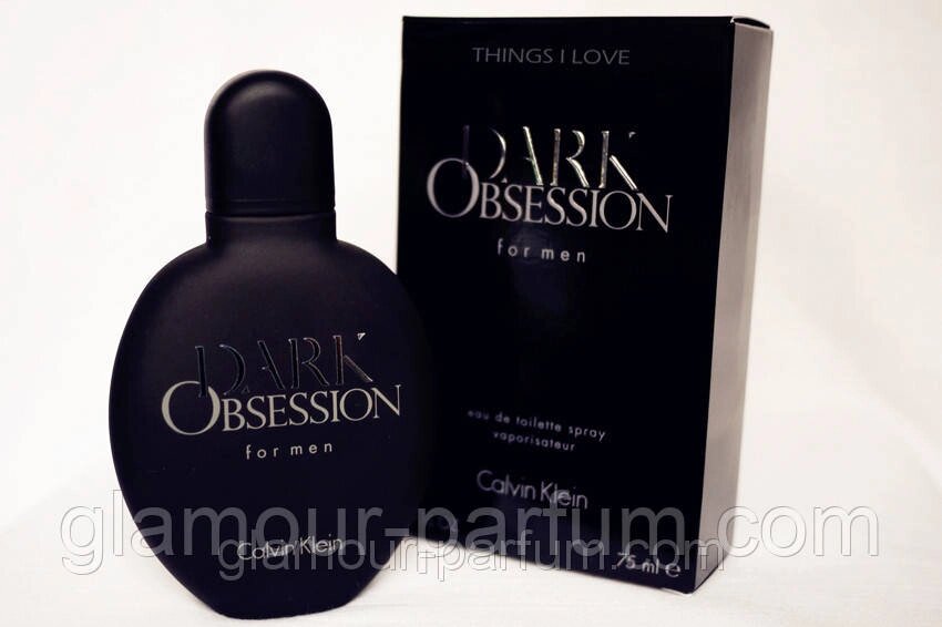 Чоловіча туалетна вода Calvin Klein Dark Obsession (Кельвін Кляйн Дарк Осешен) від компанії GLAMOUR-PARFUM - фото 1