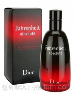 Чоловіча туалетна вода Christian Dior Fahrenheit Absolute (Крістіан Діор Фаренгейт Абсолют) від компанії GLAMOUR-PARFUM - фото 1