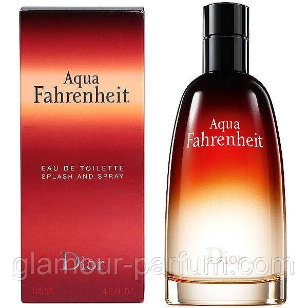 Чоловіча туалетна вода Christian Dior Fahrenheit Aqua (Крістіан Діор Фаренгейт Аква) від компанії GLAMOUR-PARFUM - фото 1