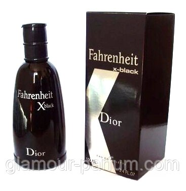 Чоловіча туалетна вода Christian Dior Fahrenheit X-Black (Крістіан Діор Фаренгейт Ікс Блек) від компанії GLAMOUR-PARFUM - фото 1