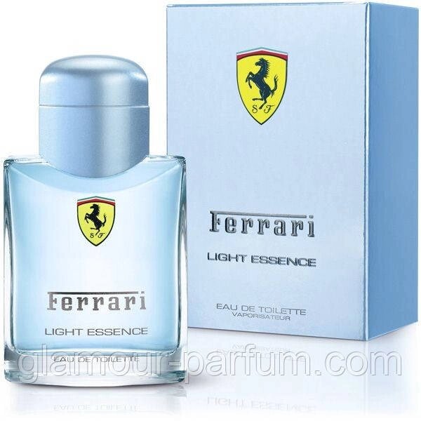 Чоловіча туалетна вода Ferrari Light Essence (Феррарі Лайт Ессенс) від компанії GLAMOUR-PARFUM - фото 1