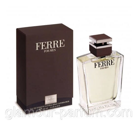 Чоловіча туалетна вода Ferre For Men (Ферре фо Мен) від компанії GLAMOUR-PARFUM - фото 1