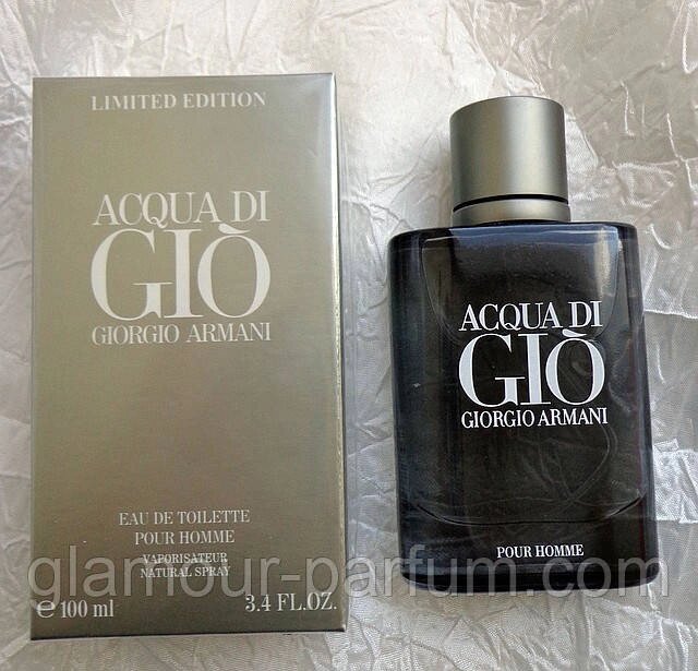 Чоловіча туалетна вода Giorgio Armani Acqua di Gio Limited Edition (Джорджіо Армані Аква ді Джіо) від компанії GLAMOUR-PARFUM - фото 1