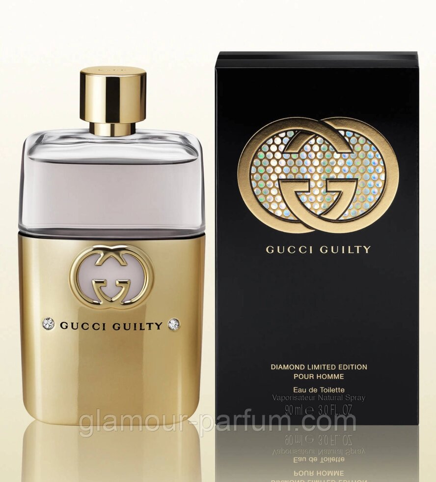 Чоловіча туалетна вода Gucci Guilty Diamond Limited Edition Pour Homme (Гучі гілті Даймонд Едішен Пур Хом) від компанії GLAMOUR-PARFUM - фото 1