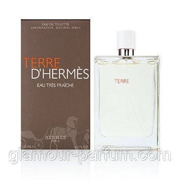 Чоловіча туалетна вода Hermes Terre D'hermes Eau Tres Fraiche (Гермес Терре де Гермес Еу Трес Фреш) від компанії GLAMOUR-PARFUM - фото 1