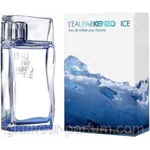 Чоловіча туалетна вода Kenzo L' Eau Par Ice (Кензо Ле Пар Айс) від компанії GLAMOUR-PARFUM - фото 1