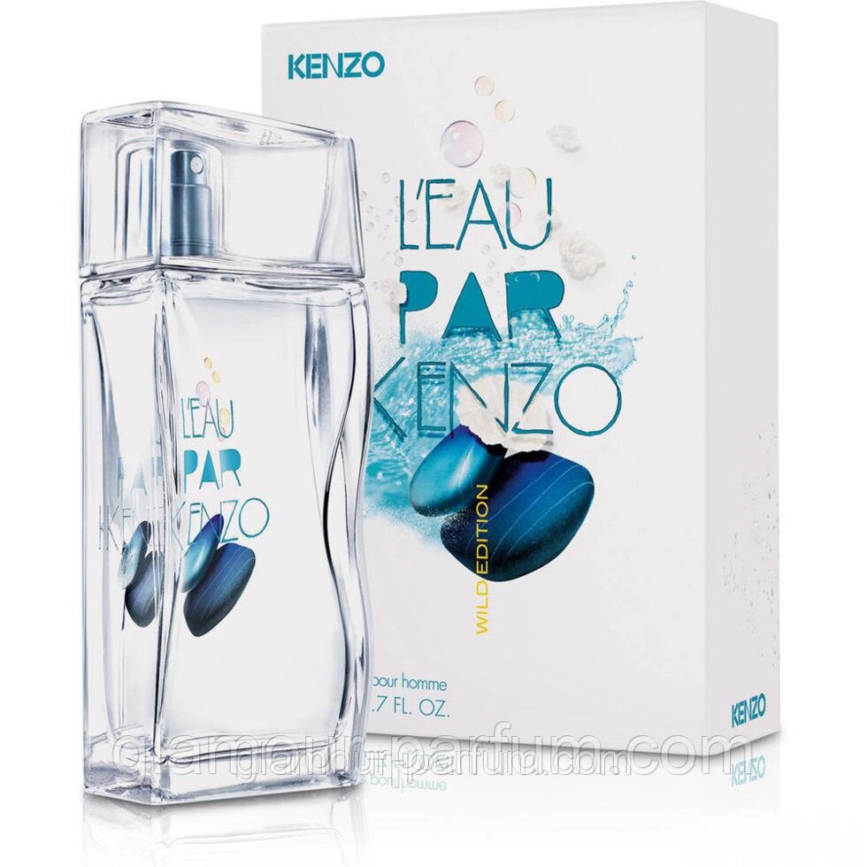 Чоловіча туалетна вода Kenzo L`Eau Par Kenzo Pour Homme Wild (Кензо Ле Пар Кензо Пур Хоум Ваїлд) від компанії GLAMOUR-PARFUM - фото 1