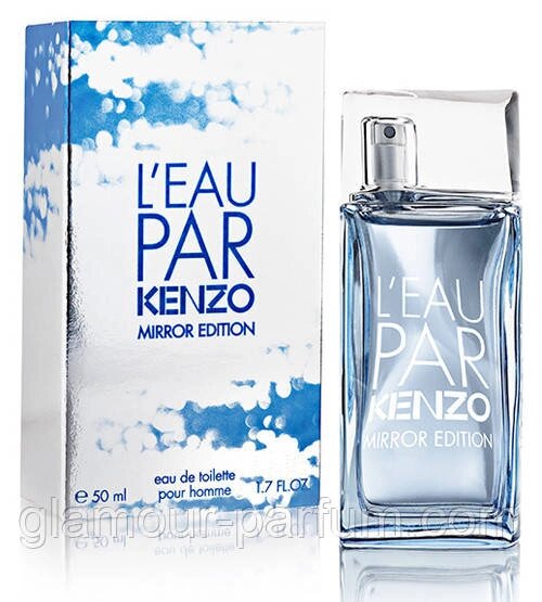 Чоловіча туалетна вода L`Eau par Kenzo Mirror Edition Pour Homme (Ле пар Кензо Міррор Едішн) від компанії GLAMOUR-PARFUM - фото 1