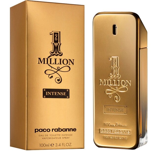 Чоловіча туалетна вода Paco Rabanne 1 Million Intense (Пако Рабан 1 Мільйон Інтенс) від компанії GLAMOUR-PARFUM - фото 1