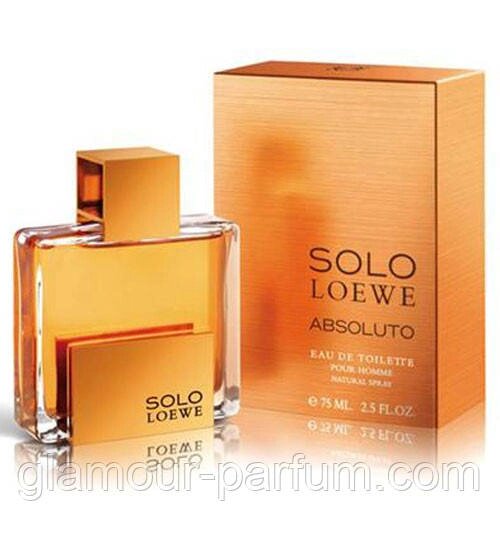 Чоловіча туалетна вода Solo Loewe Absoluto (Соло Лоїв Абсолюто) від компанії GLAMOUR-PARFUM - фото 1