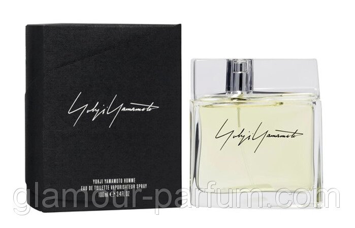 Чоловіча туалетна вода Yohji Yamamoto Homme (Йоші Ямамото Хом) від компанії GLAMOUR-PARFUM - фото 1