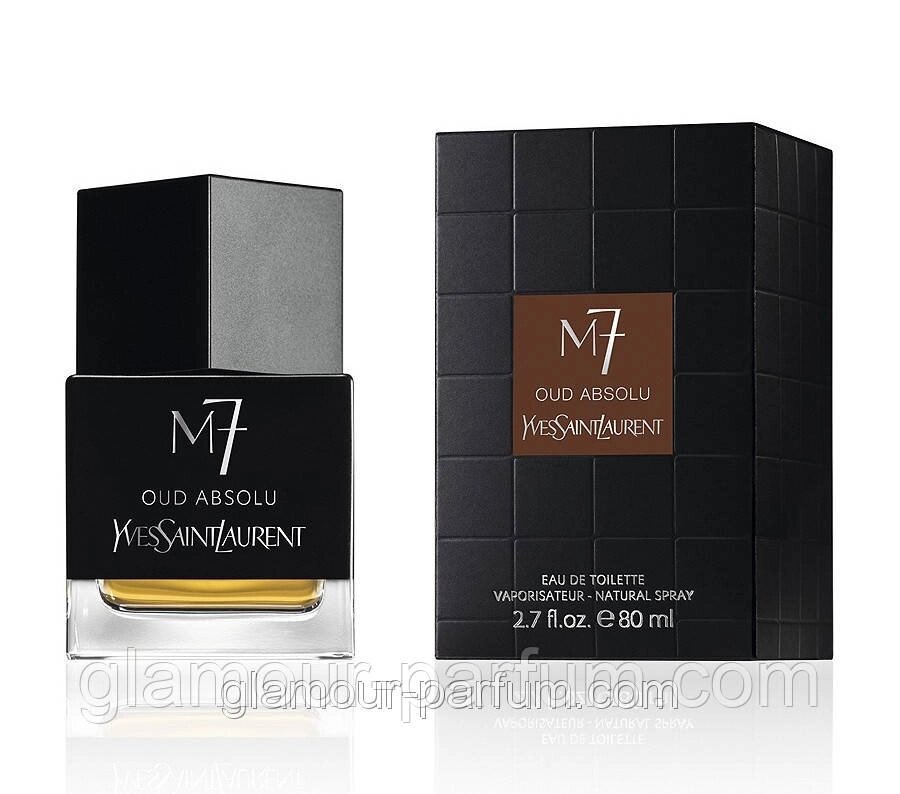 Чоловіча туалетна вода YSaint Laurent La Collection M7 Oud Absolu (Ів Сен Лоран Ла Колексн М7 Ауд Ебсолю) від компанії GLAMOUR-PARFUM - фото 1