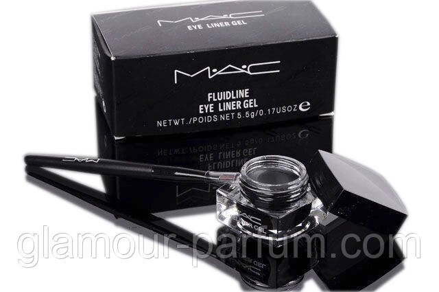 Гелева підводка Mac Fluidline Eye-liner Gel (Мак Флюїдлайн Ай-Лайнер Гель) від компанії GLAMOUR-PARFUM - фото 1