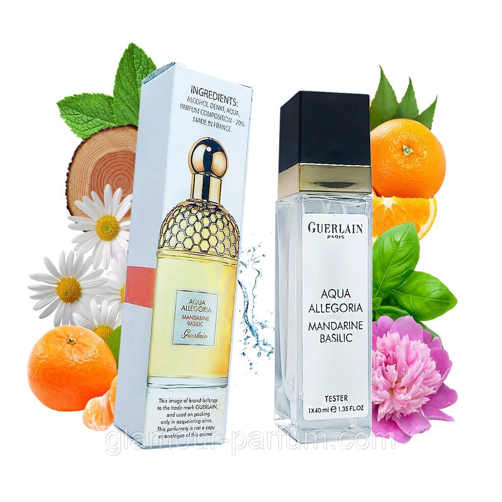 Guerlain Aqua Allegoria Mandarine Basilic (Герлен Мандарін Базилік) 40 мл. від компанії GLAMOUR-PARFUM - фото 1