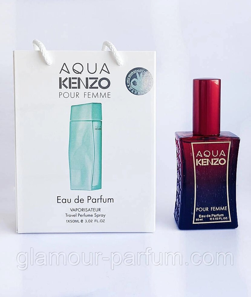 Kenzo Aqua Kenzo Pour Femme (Кензо Аква Кензо Пур Фемм) в подарунковій упаковці 50 мл. від компанії GLAMOUR-PARFUM - фото 1