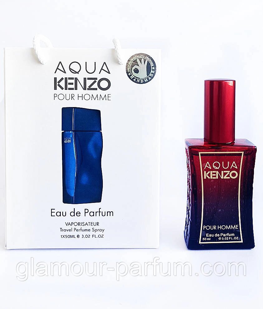 Kenzo Aqua Kenzo Pour Homme (Кензо Аква Пур Хом) в подарунковій упаковці 50 мл. від компанії GLAMOUR-PARFUM - фото 1